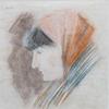 88 MOSSE STOOPENDAAL (1901-1948). Ejdrar. Olja på pannå. (d) Signerad och daterad Mosse Stoopendaal 1939. 31 x 51 cm. Slutpris: 7 000 SEK 89 MOSSE STOOPENDAAL (1901-1948). Räv i snölandskap.
