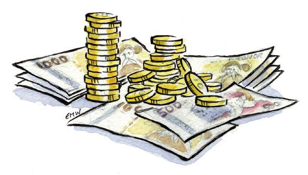 EKONOMI Resultaträkning tkr Budget 2018 Bokslut 2018 Bokslut 2017 Verksamhetens intäkter Brukningsavgifter, not 1 30 254 29 219 29 706 varav kommuninterna intäkter, not 2 1 372 1 903 1 861 Övriga