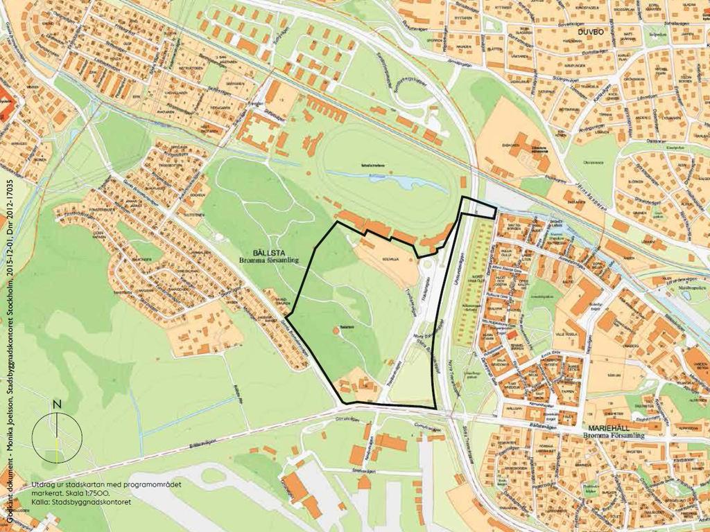 Sida 2 (9) Remissen Stadsbyggnadskontoret har till trafikkontoret översänt förslag på områdesprogram för Södra Solvallastaden på remiss.