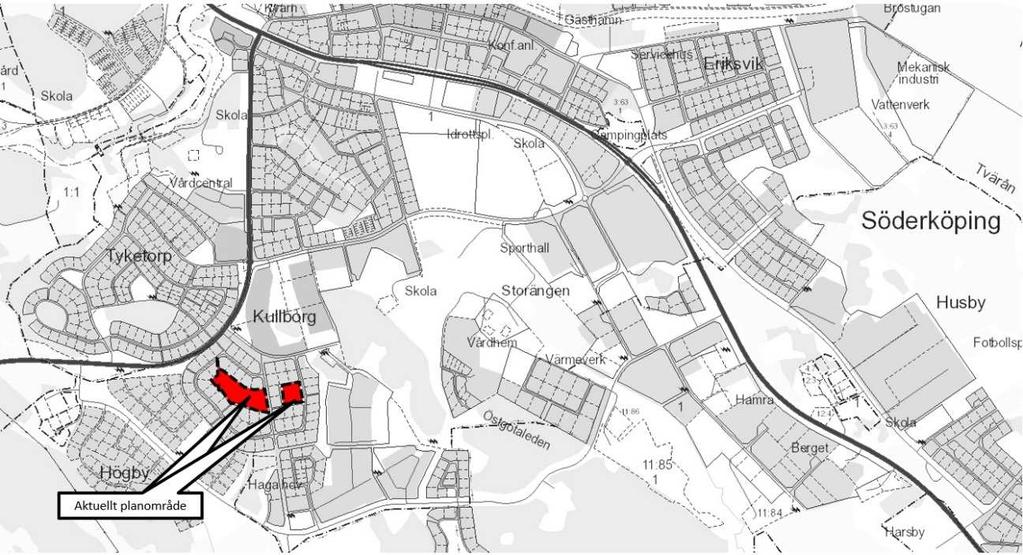 3(14) HANDLINGAR Plankarta i skala 1:1000 Planbeskrivning (denna handling) Behovsbedömning av miljökonsekvensbeskrivning Samrådsredogörelse Granskningsutlåtande Fastighetsförteckning PLANFÖRFARANDE