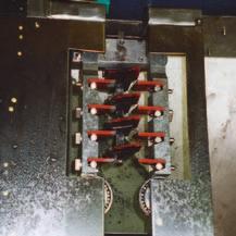 SKID cleaning units To avoid impurities in the coating area and to ensure higher transportation speeds, HEUTE SKID cleaning systems are integrated into the