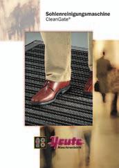 CleanGate Renare sulor genom aktiv rengöring. Den automatiska rengöringsmattan för entréer. Clean soles from an active cleaning mat. The automatic cleaning mat for entrance areas.