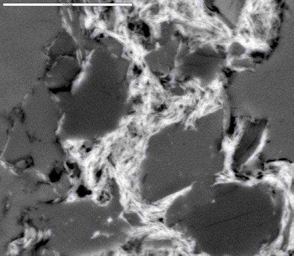7.6 Hematite-cataclasite The observations of the hematite-cataclasite in this study differs only slighty from the observations from the KSH01A+B study.