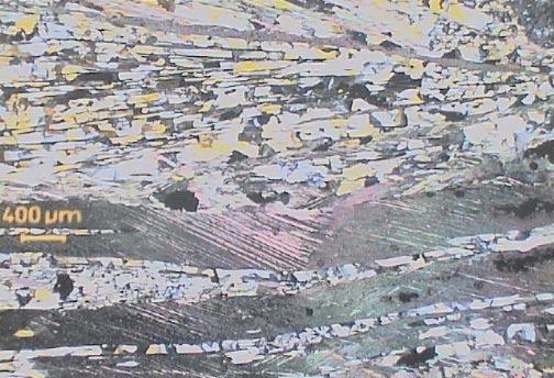 Sample descriptions, KA1755A (* = below detection limit of SEM-EDS). Appendix 2 200.84 200.99 m: Sample type: Thin section.