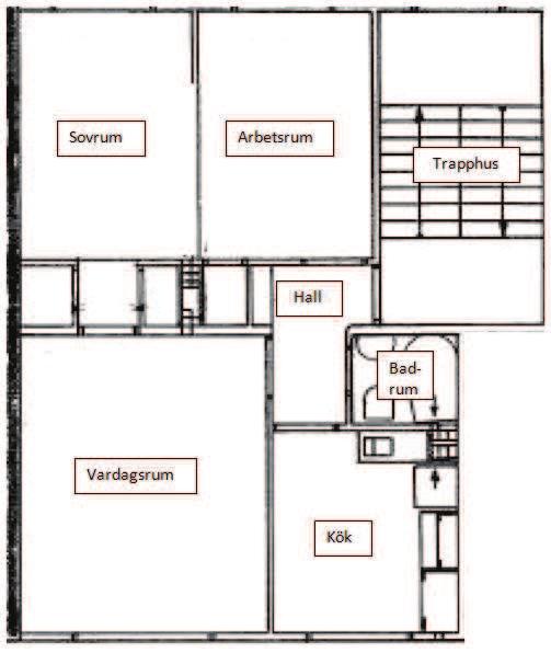 Den avlidna kvinnan var 69 år gammal. Flyttade in i lägenheten 1996. Bodde själv i lägenheten då branden inträffade. Planlösning var på tre rum och kök. Hon hade ingen hjälp av hemtjänst.