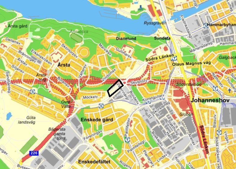 1 BAKGRUND OCH SYFTE WSP har fått i uppdrag av Stockholmshem AB att utföra en dagvattenutredning för kvartersmark i kvarter Allgunnen, delområde B inom Bolidenplan, som är belägen mellan