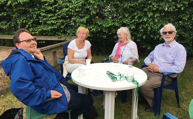 Utflyttningsfest med loppis