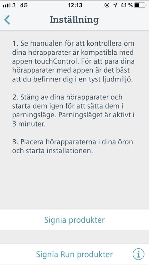 Manuell parkoppling Följ dessa steg för manuell parkoppling. Steg 1 Steg 2 Steg 3 Steg 4 Välj Manual Setup om du inte har en QR-kod.