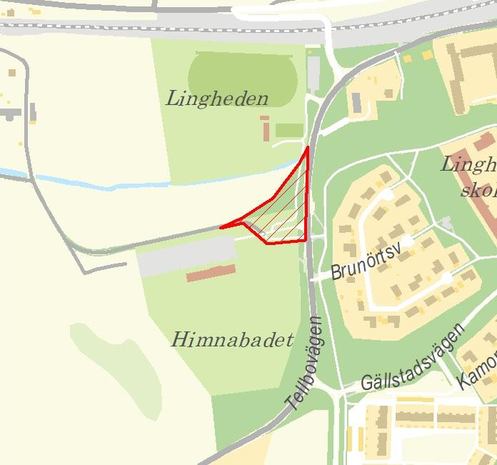 Planbeskrivning Område för vilket gällande
