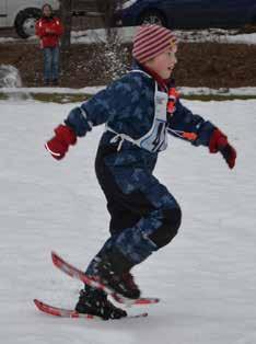 Liljan Mästerskapen i Snöskolöpning genomfördes med rekord många deltagare, över 20 startande ställde upp sig på startlinjen för ett race med snöskor på fötterna.