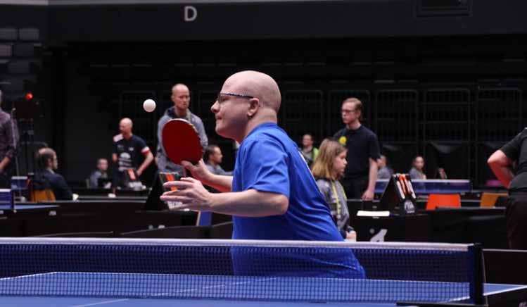 Para-SM i bordtennis Mälarserien 2019 Eskilstuna 1-3 mars 2019 Stiga Arena -På ett SM är det bara de som har en reell chans till medalj som borde få ställa upp.