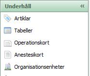 Förändringar av anestesiartiklar 2019-01-21 Manualen beskriver nedanstående förändringar som kan göras av anestesiartiklar. 1. Lägga till ny anestesiartikel 2. Lägga till befintlig anestesiartikel 3.