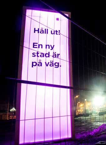 JUBILEUMSSATSNINGAR JUBILEUMSSATSNINGAR TEMA ÖPPNA RUM SALTET PÅ RINGÖN Arbetet med utvecklingen av Ringön följer en strategi som kan sammanfattas i tre punkter: bevara bebyggelsen, stötta de företag