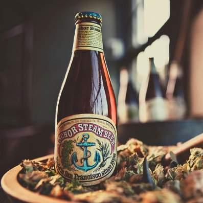 Traditionell öl USA Anchor Brewing Company kan spåras tillbaka ända till guldrushens dagar.