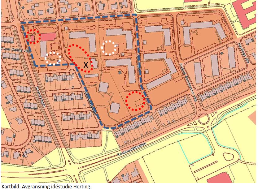 1 Uppdrag har på uppdrag av Falkenbergs Bostads AB utfört en geoteknisk undersökning för underlag till detaljplan för bostadsområde Herting, Kv. Leken 1 m.fl., i Falkenberg.