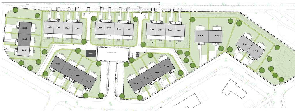 GENVÄGEN TUVE PERSSONS VÄG TUVE PERSSONS VÄG 27 HYRESBOSTÄDER ADRESS TUVE PERSSONS VÄG OCH GENVÄGEN, GENARP BOSTADSTYP MARKLÄGENHETER Lägenhet Antal Storlek 2 rum och kök 13 59,3 m2 3 rum och kök 10