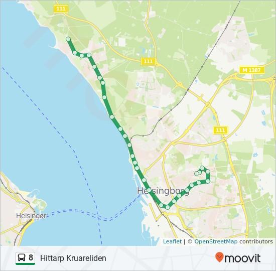 Drottninggatan 202, Helsingborg Helsingborg Pålsjö N Drottninggatan 224, Helsingborg Helsingborg Tinkarp N Drottninggatan 254, Helsingborg Helsingborg Tinkarp Övre Dag Hammarskölds väg, Hittarp Laröd