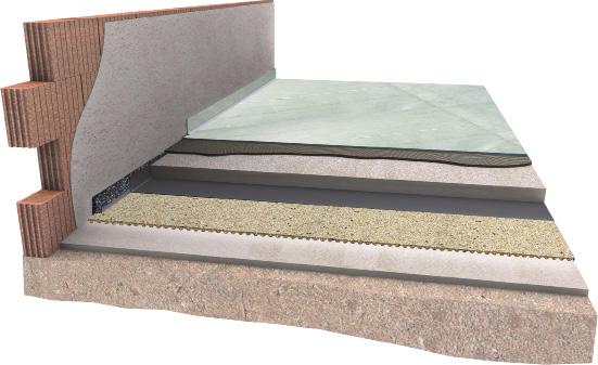 DAMTEC Wave 3D Golvbeläggning Betongavjämning PE-membran Damtec Wave 3D Betongbjälkag Damtec Wave 3D enligt EN ISO 140-8/ ISO 117-2 Produkt Avjämning EN ISO 140-8/ ISO 117-2 Labbrapport Damtec Wave