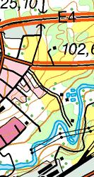 Mö1. Svartån, Vid Albacken Stationens EU-CD: SE646847-14619 Datum: 218-1-3 Koordinat: 646847/14619 2-12 m uppströms vägbron. Norra stranden. Statusklassning enl.