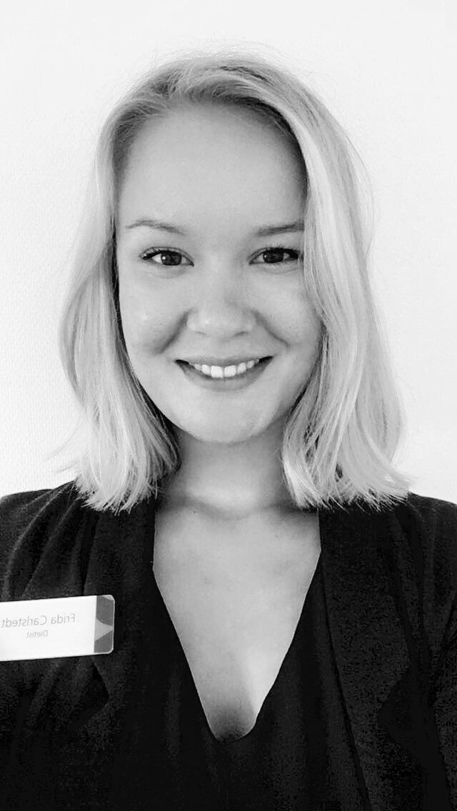 Närhälsan dietistenhet Frida Carlstedt leg.