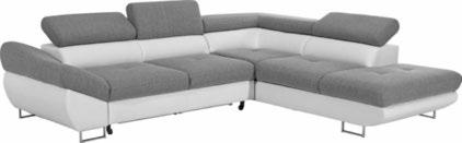 (05530031/01-03) 2: Big soffa med brun tygklädsel, stort tygutbud till individuellt pris, inkl.