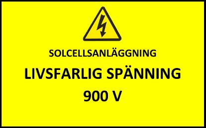 Lämplig kontaktperson kan vara solcellsinstallatör, fastighetsskötare eller annan sakkunnig om anläggningen.
