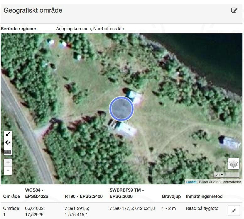 Manualer Jonas Rankvist Öppen 2016 03 07 M1 27( Sammanfattning: Bild 4 av 4 Förutom den information som användaren matat in visas här även: vilka ledningsägare som har registrerat ledningar i