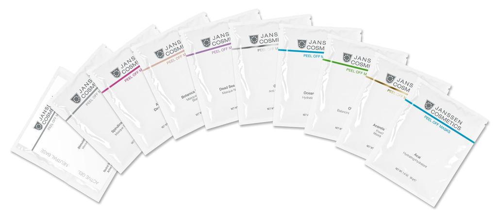 REFERENSNUMMER PROFESSIONELL STORLEK PROFESSIONELL HÖGKVALITATIVA PULVERMASKER FÖR KOSMETISKA BEHANDLINGAR PÅ SKÖNHETSSALONG PRODUKT Spirulina Green Mask P-831P Acerola Vitamin C Powder Mask P-832P