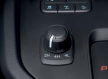 med 4,2" TFT-skärm, Bluetooth och USB-anslutning, SYNC med röststyrning, AppLink och Emergancy Assistance* Läderklädd ratt med audiokontroller Backspegel med automatisk avbländning Takkonsol