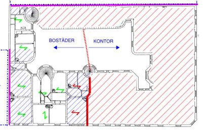 (Looström Gehlin) Bjälklag över bottenplan.