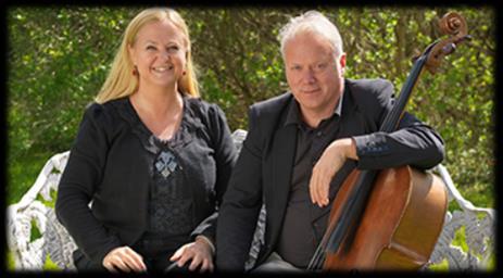 Evergreens och Bach - onsdag 2 oktober Reflektioner om livets allvar och lek Med cello och sång bjuder Esborn Duo