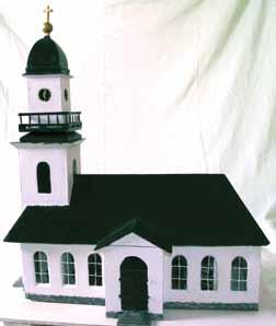 En modell i trä av Östra Husby kyrka har under våren 2015 skänkts till Östra Husby församling av Eddy och Gulli Jakobssons barn; Gunilla Tinglöf samt Anders och Paul Jakobsson.