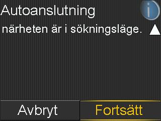 Skärmen Ny enhet öppnas. 4. Placera sändaren (den ska fortfarande sitta i laddaren) bredvid pumpen. 5. Välj Sök på pumpen och ta omedelbart bort sändaren från laddaren.