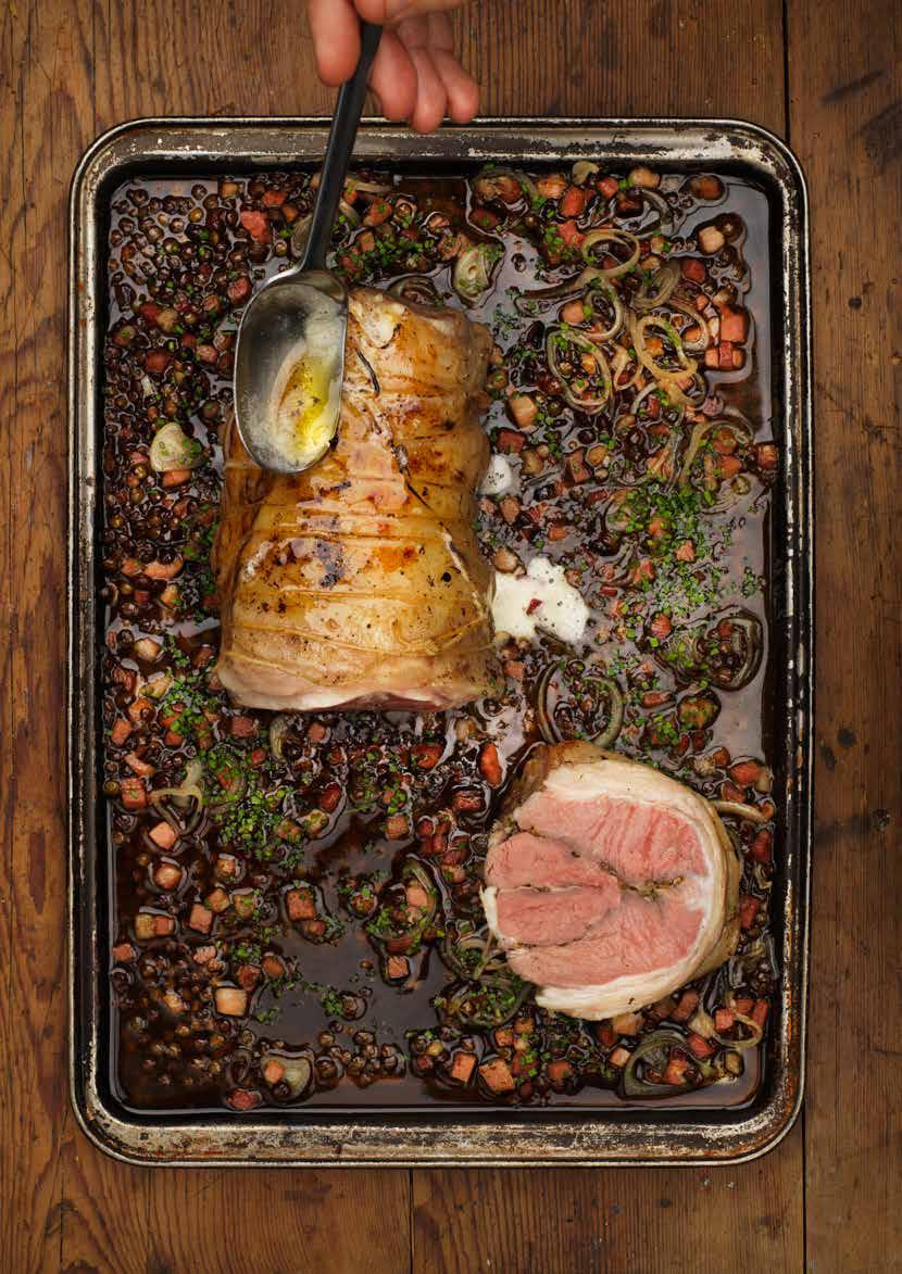 LAMMSADEL GREMOLATA Kör en klassiker. Bena ur sadeln och gnid in med gremolata.