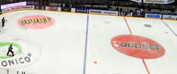 - Bra hållbarhet - Hög tryckkvalitét - Beprövat material - Används inom hockey, bandy, mm Monteras bakom plexi då