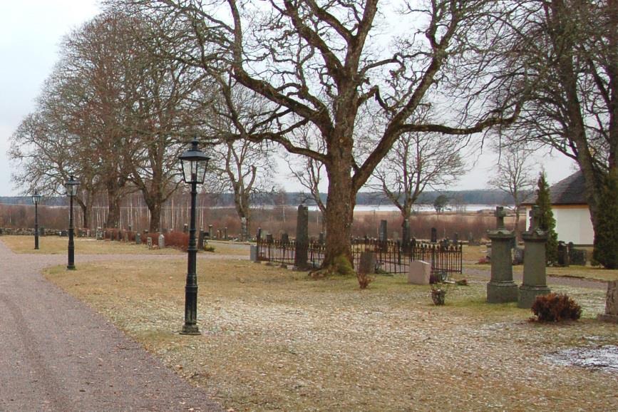 Nord-sydliga kvarteret Detta kvarter består av stora familjegravar med flera exempel på påkostade gravvårdar.