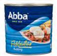 6x2,3 kg (avrunnen vikt 1,9 kg) ca 130-140 st 35 fse/pall 701050 844209 Svensk Cater: 5350004162 Mårdskog & Lindkvist: 5350004162 5350004164 Fiskbullar i buljong