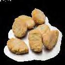 LECORA MUNGBÖNA, FRYST LECORA NUGGETS, FRYST 2165 Eko Åkerbönsnuggets med rödbetor 2,6 ca 175 st à 15 g 128 fse/pall 410047 335430