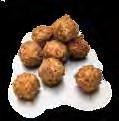 FÄRSPRODUKTER FÖR ALLA DESSERT / MELLANMÅL LECORA ÄNGSPRODUKTER, FRYST 3025 Eko Ängsköttbullar ca 417 st à 12 g 407467 519702