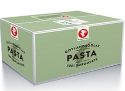 Råvaruursprung: durumvete från Gotland (varierande gårdar DABAS Produktklassificering: 100710426379 / Kolonial/Speceri Pastaprodukter/Pastarätter Pasta, korta Övrig pasta,