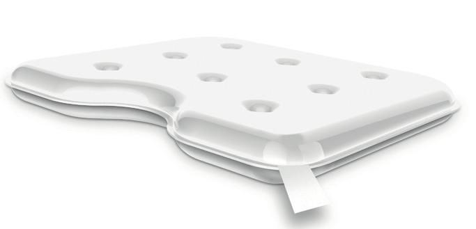 Till Motion Synergy (AV300) Amovida Skumbas Skumbasen ger en hög sittstabilitet i kombination med dämpning av