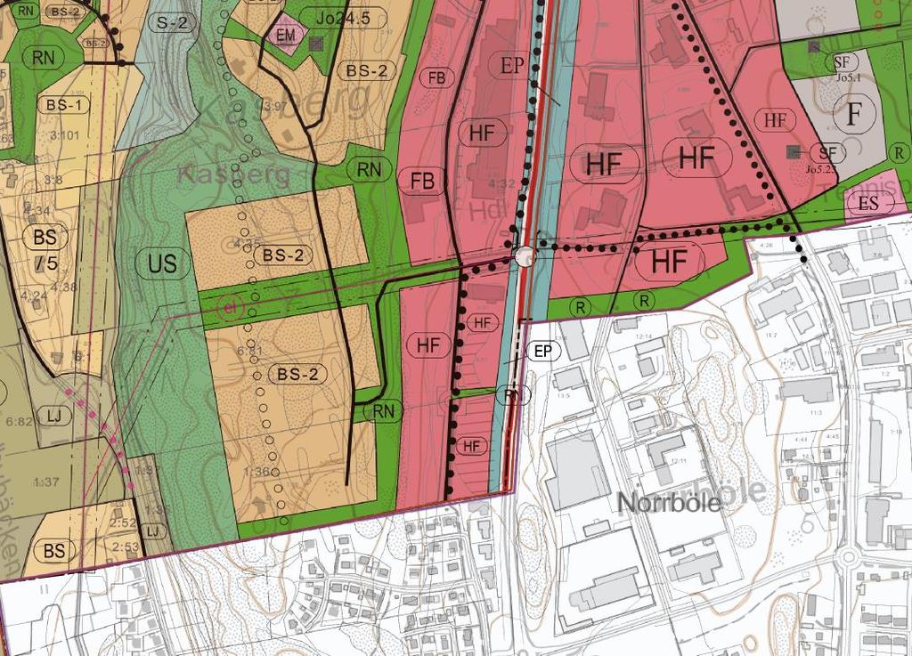 1. BASFAKTA. PLANERINGSSITUATION.1 Generalplan eller motsvarande För området finns en delgeneralplan som har antagits av kommunfullmäktige den 4 juni 008 73.