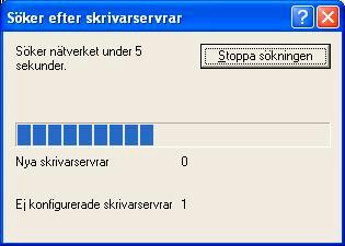 2 Välj Sök aktiva enheter på menyn Enheter. BRAdmin kommer automatiskt att söka efter nya enheter.