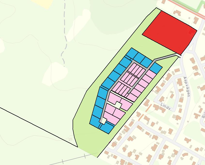 7.1 PLANOMRÅDE 1 Markanvändning och dagvattenflöden är beräknade före och efter exploatering enligt föreslagna detaljplaner.