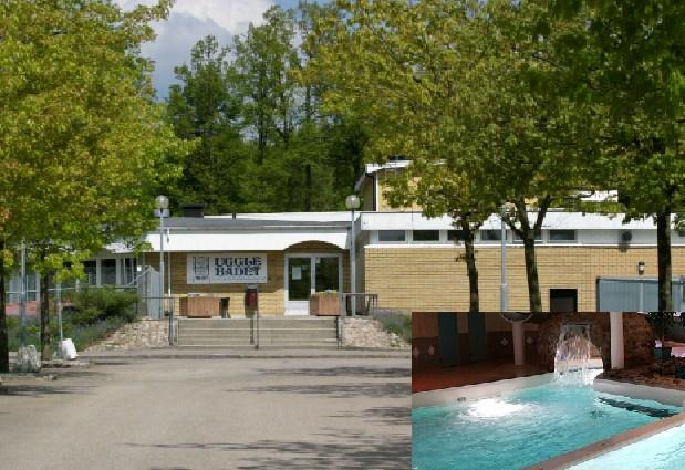 Bad på Ugglebadet En lugn kväll