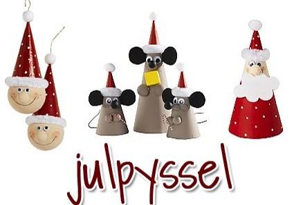 Julpyssel Vi julpysslar på Mötesplats