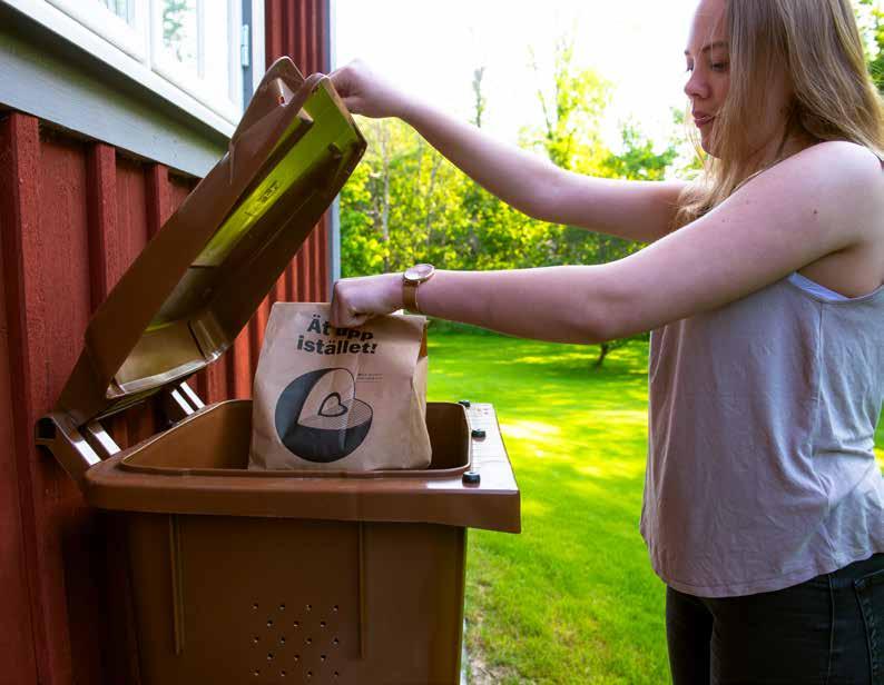 Information till dig med villa eller fritidshus Foto: Jonas Lindgren/Expose, Tryck: Hammars Tryckeri Snart dags för insamling av matavfall Välj ditt abonnemang!