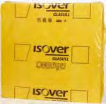 ISOVER Duo 33 Format 1200 x 1200 mm, 1200 x 600 mm. Tjocklek 50 och 100 mm.