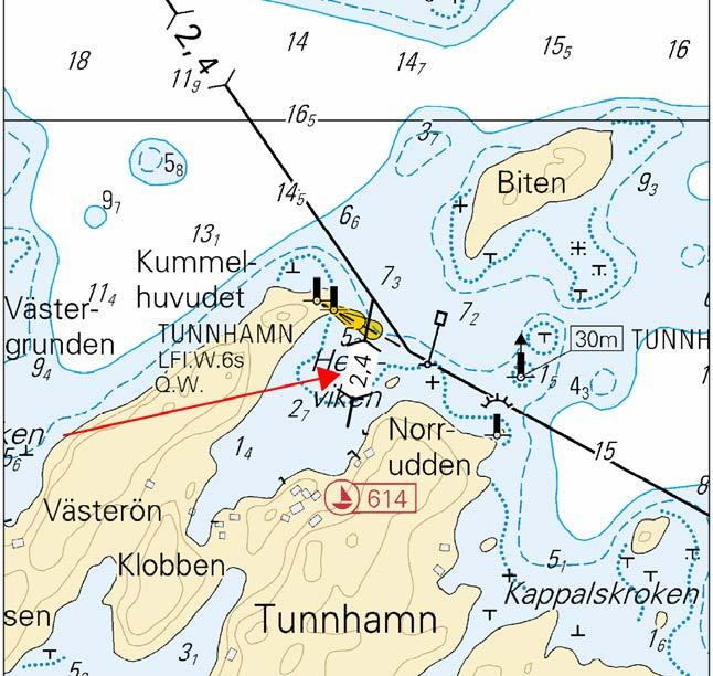 Kuva viitteeksi, karttaotteet ei merikartan mittakaavassa / Bild för referens, kortutdrag inte i sjökortets skala / Image for reference, chart extracts not to scale of chart ( FTA, Turku/Åbo 2018 )