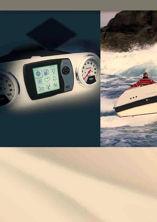 MERCURY MERCRUISER BIGBLOCK MED SmartCraft Integrerad marinteknologi Styrka, teknologi och information: Med SmartCraft jobbar de alla för för dig.